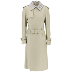 Long Leather Trench Coat BURBERRY JOHN JULIA.