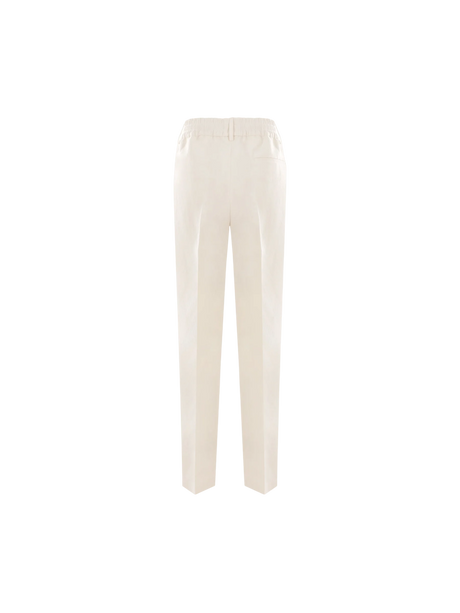 Loose-fit Canvas Pants-BURBERRY-JOHN JULIA