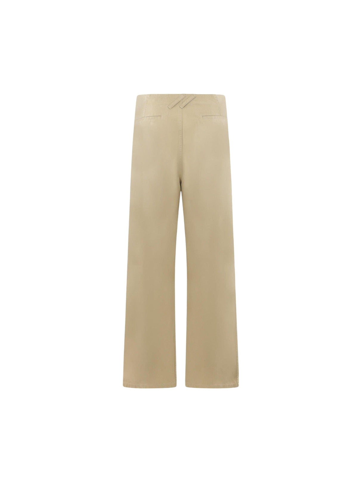 Loose-fit Cotton Pants-BURBERRY-JOHN JULIA