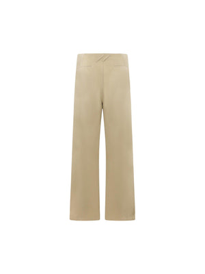 Loose-fit Cotton Pants-BURBERRY-JOHN JULIA