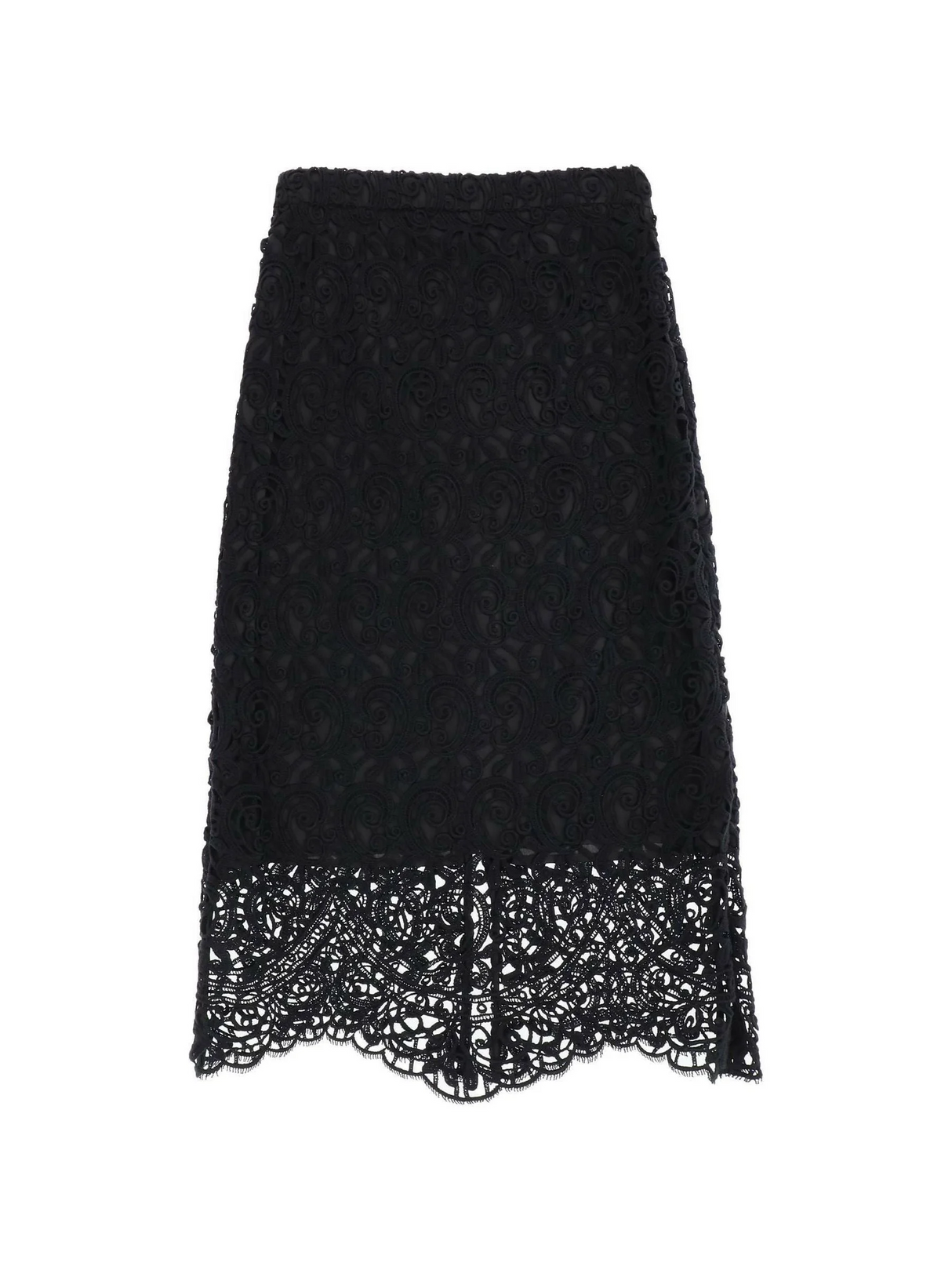 Macrame Lace Pencil Skirt BURBERRY JOHN JULIA.