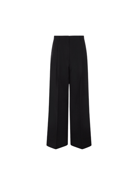 Madge Wool Wide-leg Pants-BURBERRY-JOHN JULIA