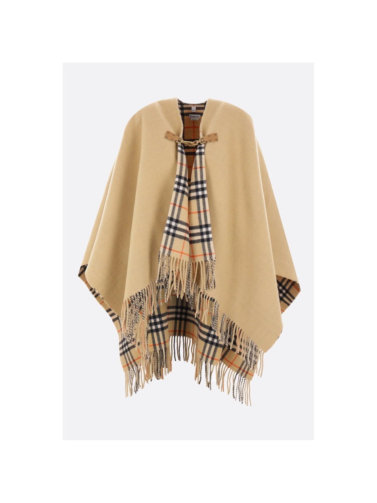 Marsh Wool Cape-BURBERRY-JOHN JULIA