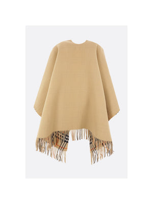 Marsh Wool Cape-BURBERRY-JOHN JULIA