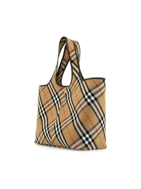 Medium Check Tote Bag.