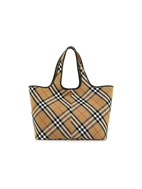 Medium Check Tote Bag.