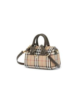 Mini Checkered Bowling Bag