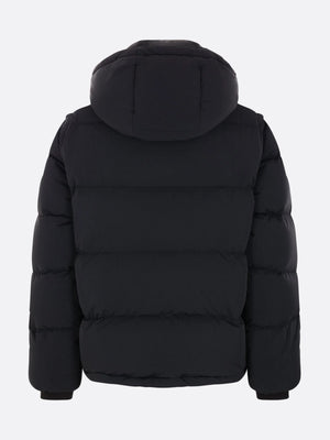 Nylon Down Jacket With Removable Sleeves-BURBERRY-JOHN JULIA