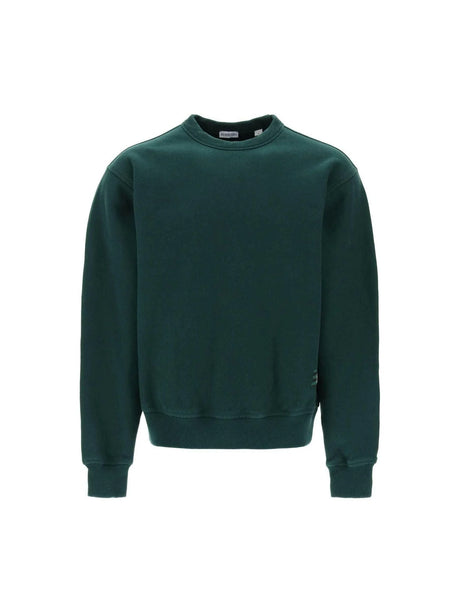 BURBERRY-Oversized Ivy Cotton Sweatshirt-JOHN JULIA