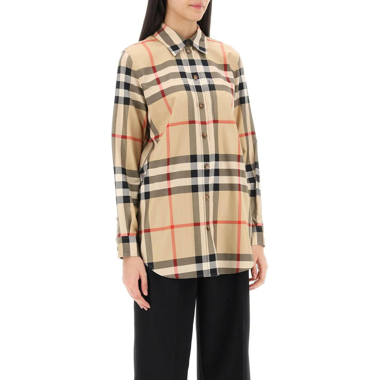 Paola Check Shirt BURBERRY JOHN JULIA.