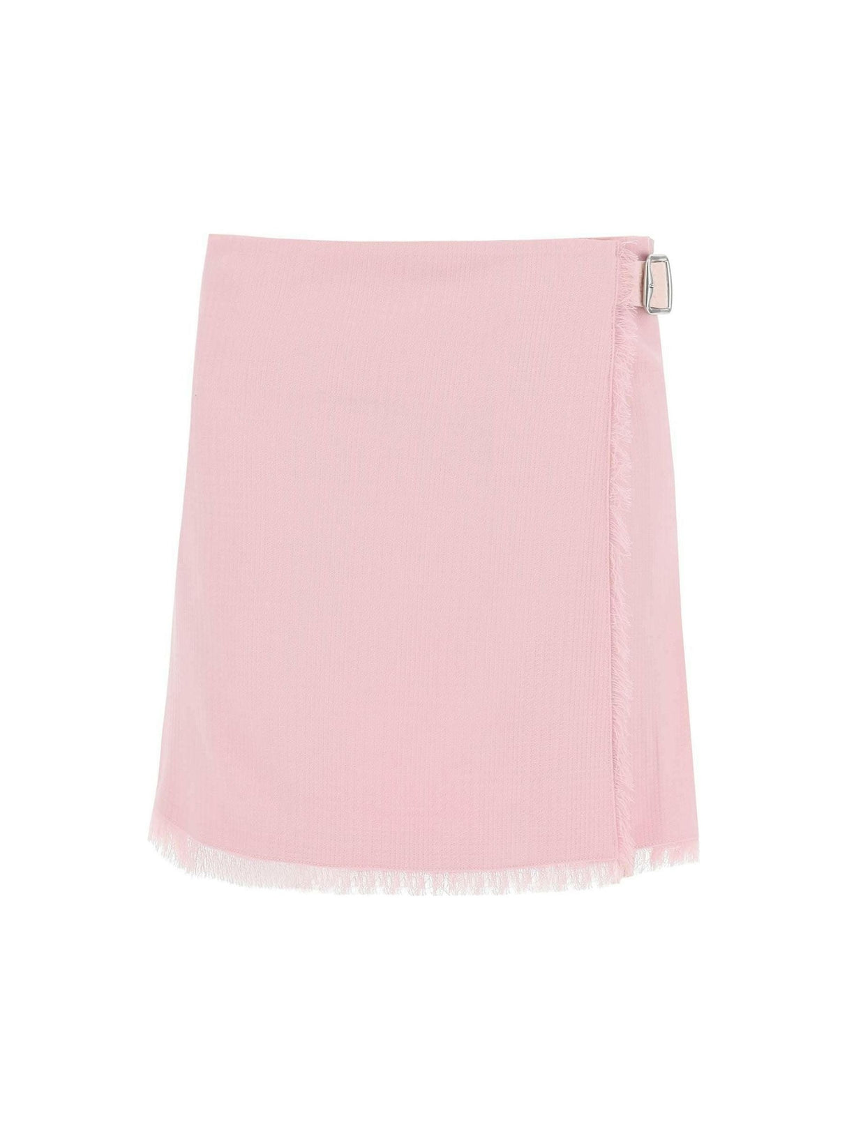 Pink Cameo Jacquard Wool Kilt BURBERRY JOHN JULIA.