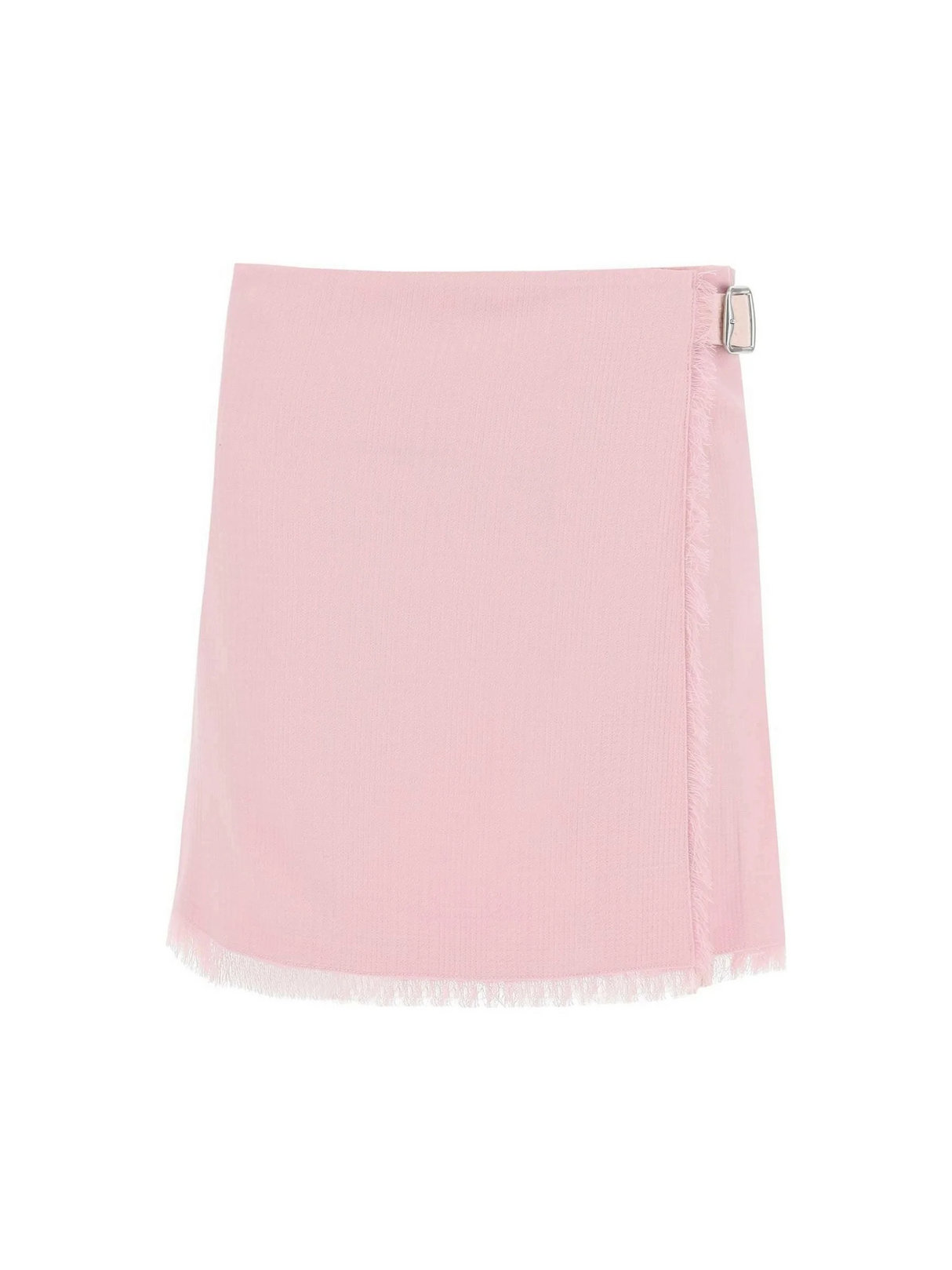 Pink Cameo Jacquard Wool Kilt BURBERRY JOHN JULIA.