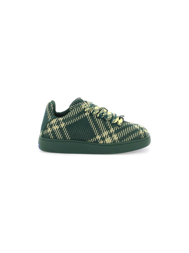 Primerose Check Knit Box Recycled-Blend Sneakers BURBERRY JOHN JULIA.