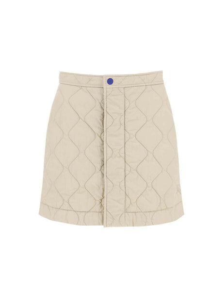 Quilted Nylon Mini Skirt BURBERRY JOHN JULIA.