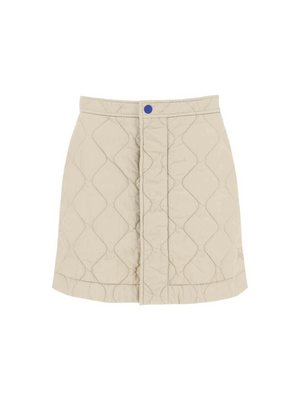 Quilted Nylon Mini Skirt BURBERRY JOHN JULIA.