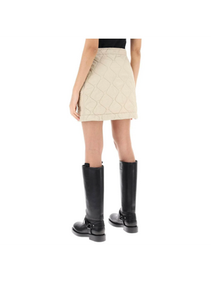 Quilted Nylon Mini Skirt BURBERRY JOHN JULIA.