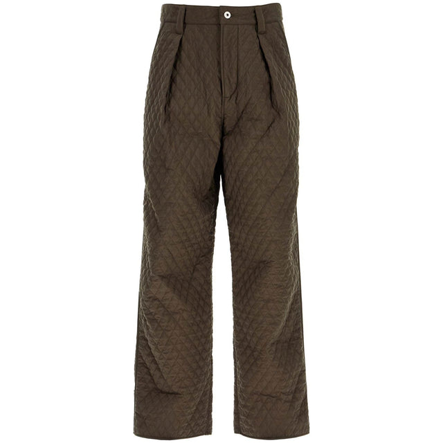 BURBERRY-Quilted Nylon Trousers -JOHN JULIA.