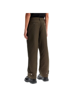 BURBERRY-Quilted Nylon Trousers -JOHN JULIA.