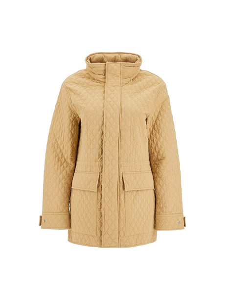 Quilted Hooded Jacket-Burberry-JOHN JULIA