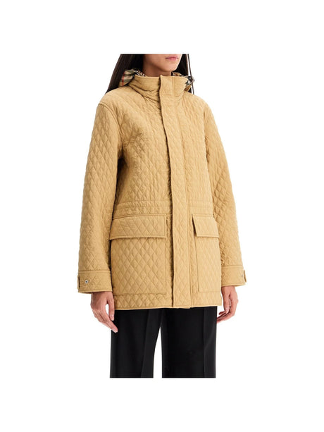 Quilted Hooded Jacket-Burberry-JOHN JULIA