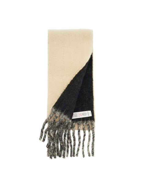 BURBERRY-Reversible Alpaca Blend Scarf-JOHN JULIA