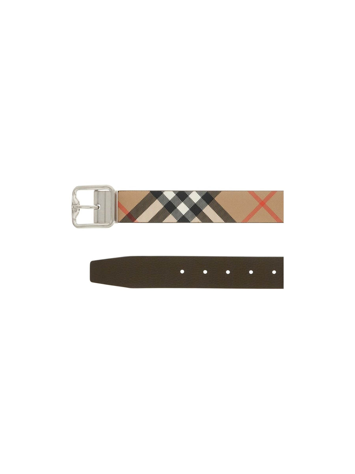 Reversible B Buckle Check Belt