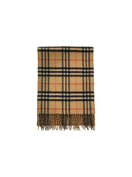 Reversible Cashmere Check Scarf