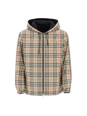 BURBERRY-Reversible Check Jacket-JOHN JULIA