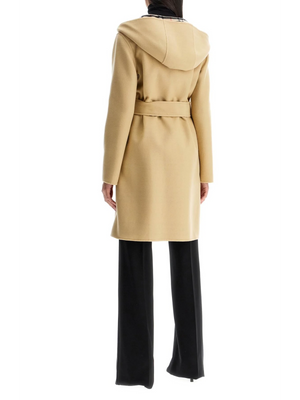 Reversible Wool Coat With Lap