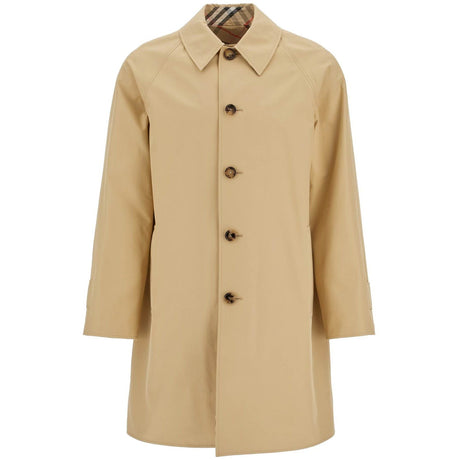 BURBERRY-Reversible Gabardine Car Coat -JOHN JULIA.