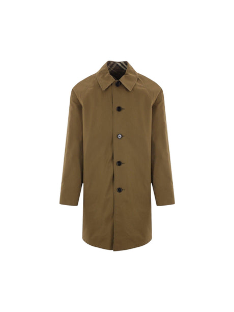 Reversible Gabardine Trench Coat-BURBERRY-JOHN JULIA