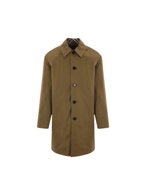 Reversible Gabardine Trench Coat-BURBERRY-JOHN JULIA