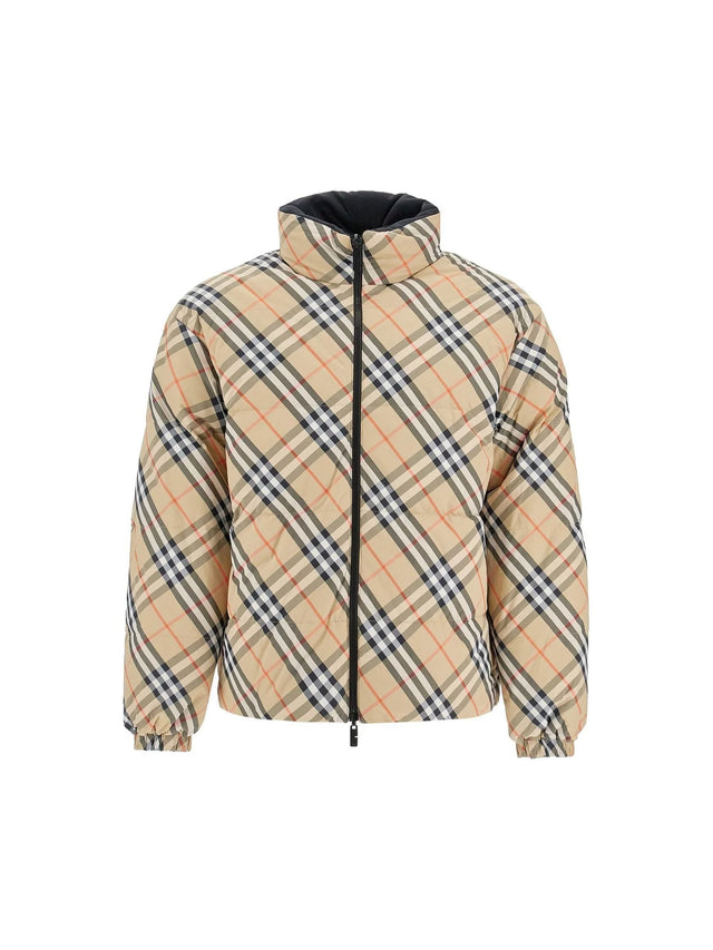 Reversible Quilted Down Jacket-Burberry-JOHN JULIA