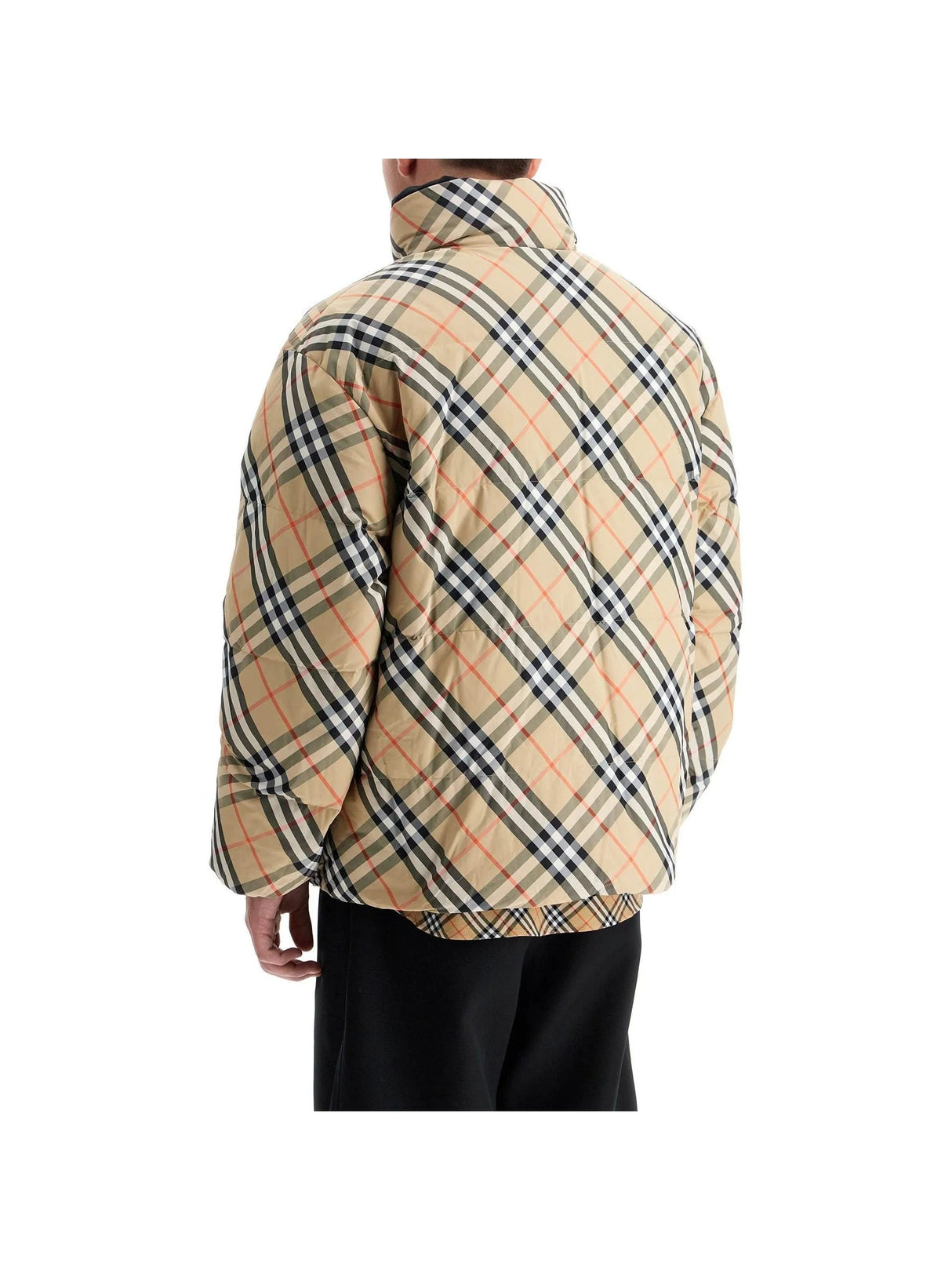 Reversible Quilted Down Jacket-Burberry-JOHN JULIA