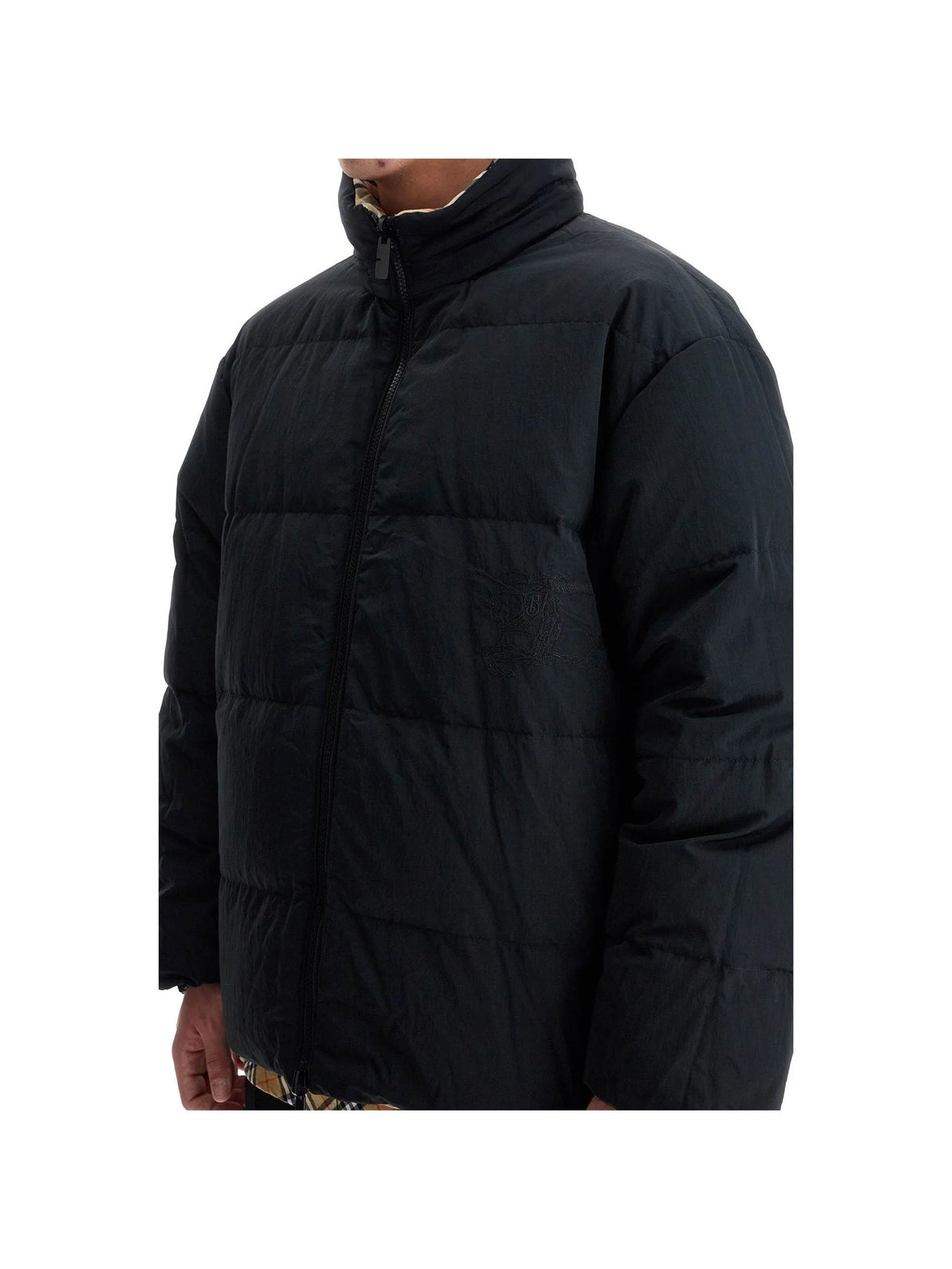 Reversible Quilted Down Jacket-Burberry-JOHN JULIA