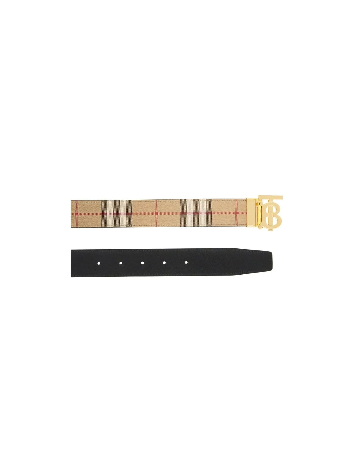 Reversible TB Check Belt-Burberry-JOHN JULIA