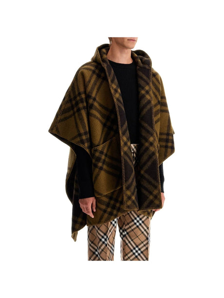 Ered Reversible Wool Cape