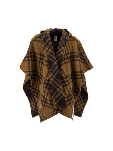 Ered Reversible Wool Cape