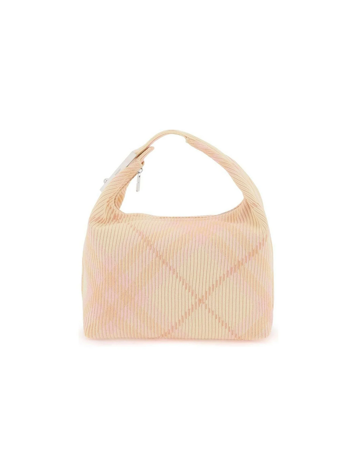 Sherbet Check Medium Peg Bag BURBERRY JOHN JULIA.