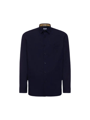 BURBERRY-Sherwood Stretch Poplin Shirt-JOHN JULIA