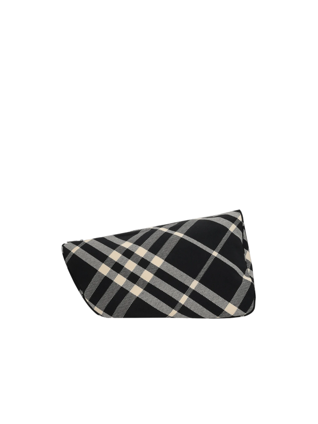 Shield Check Jacquard Messenger Bag-BURBERRY-JOHN JULIA