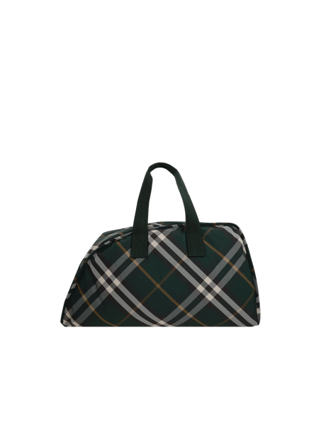 Shield Large Nylon Weekend Bag-BURBERRY-JOHN JULIA