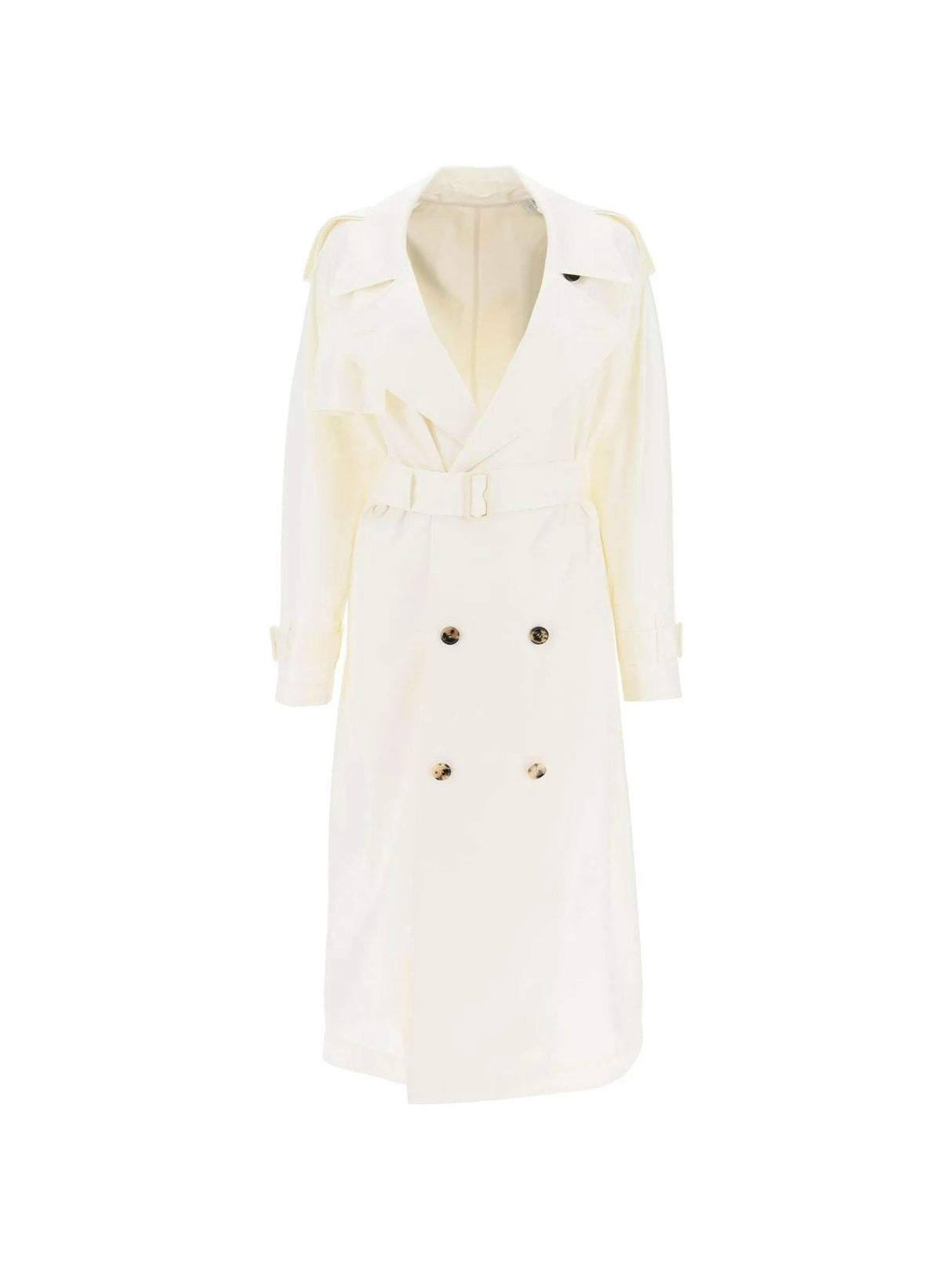 Silk Trench Coat.