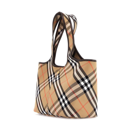 BURBERRY-Small Check Tote Bag -JOHN JULIA.