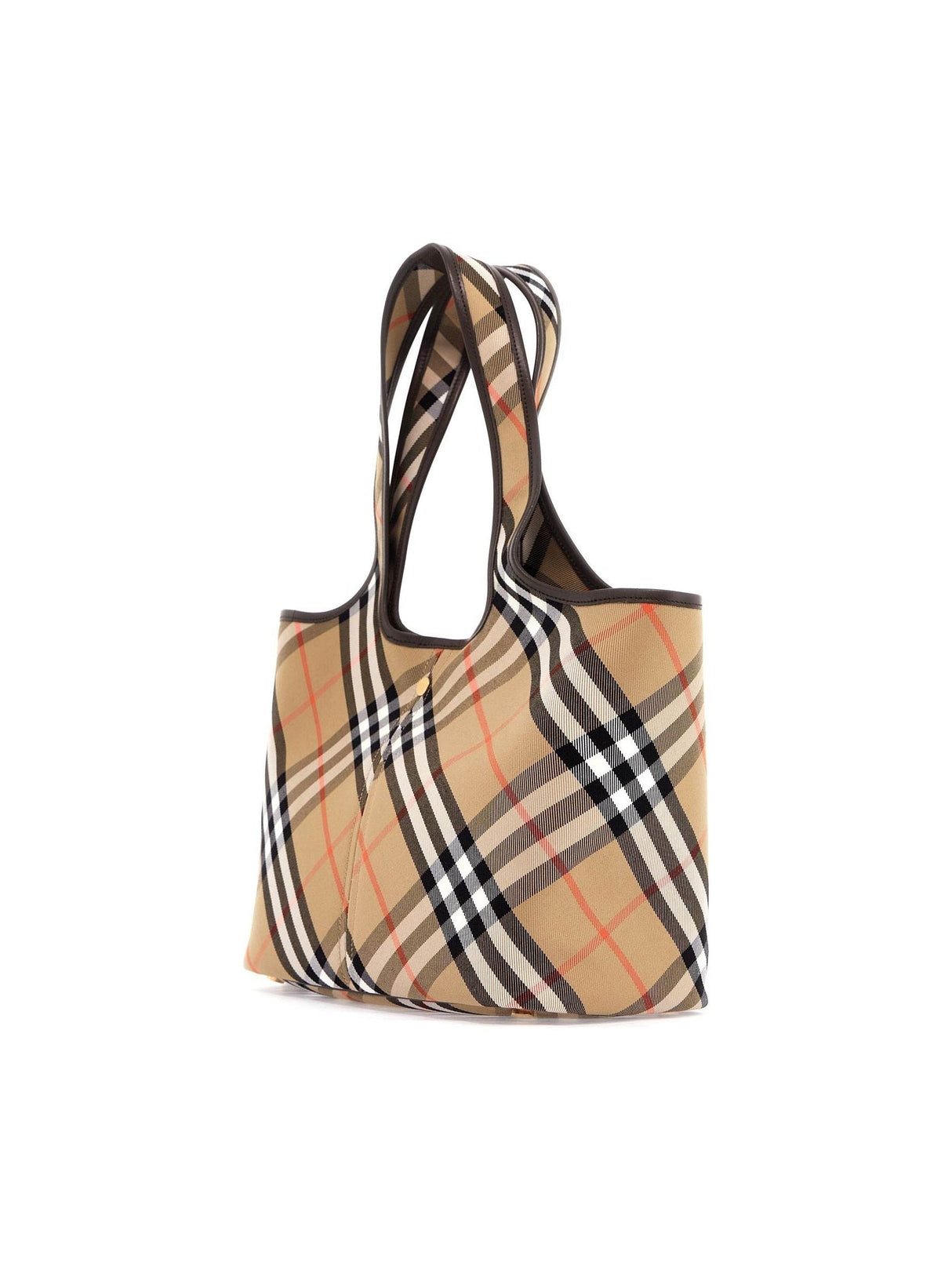 BURBERRY-Small Check Tote Bag -JOHN JULIA.