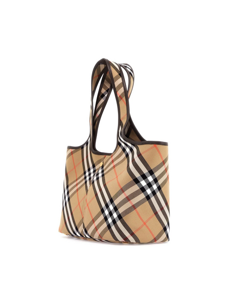 BURBERRY-Small Check Tote Bag -JOHN JULIA.