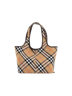 BURBERRY-Small Check Tote Bag -JOHN JULIA.