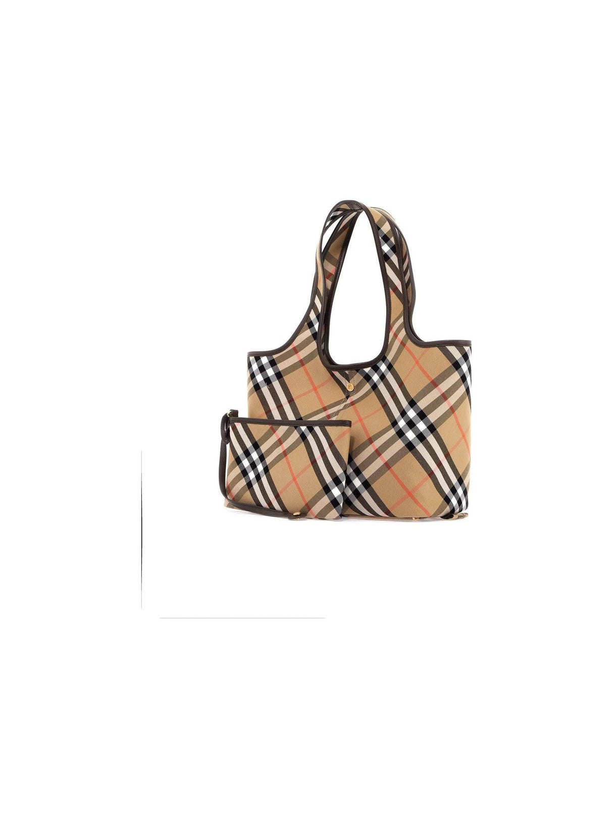 BURBERRY-Small Check Tote Bag -JOHN JULIA.