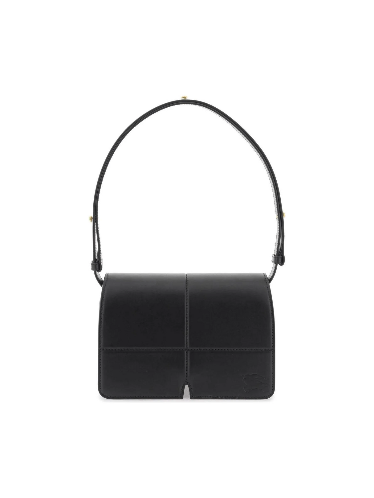 Black Snip Leather Shoulder Bag BURBERRY JOHN JULIA.