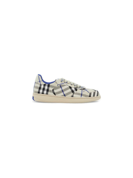 BURBERRY-Terrace Check Sneakers-JOHN JULIA